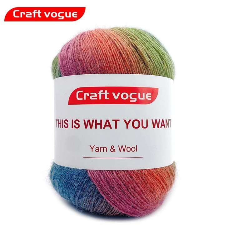 orange merino yarn